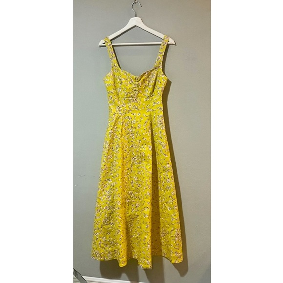 Nicholas Kiki Dress in Hastings Floral Print. - Picture 4 of 8